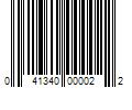 Barcode Image for UPC code 041340000022