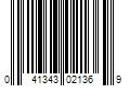 Barcode Image for UPC code 041343021369