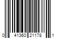 Barcode Image for UPC code 041360211781