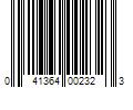 Barcode Image for UPC code 041364002323