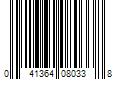 Barcode Image for UPC code 041364080338