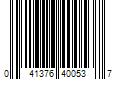 Barcode Image for UPC code 041376400537