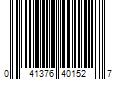 Barcode Image for UPC code 041376401527