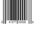 Barcode Image for UPC code 041377000088