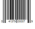 Barcode Image for UPC code 041379000079