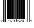 Barcode Image for UPC code 041379000086