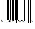 Barcode Image for UPC code 041382000059