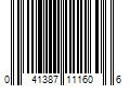 Barcode Image for UPC code 041387111606