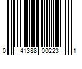 Barcode Image for UPC code 041388002231