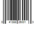 Barcode Image for UPC code 041388260013