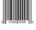 Barcode Image for UPC code 041390000058