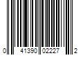 Barcode Image for UPC code 041390022272