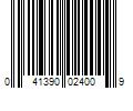 Barcode Image for UPC code 041390024009