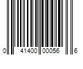 Barcode Image for UPC code 041400000566