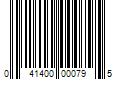 Barcode Image for UPC code 041400000795