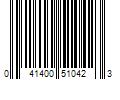 Barcode Image for UPC code 041400510423