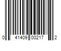 Barcode Image for UPC code 041409002172