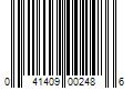 Barcode Image for UPC code 041409002486