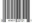 Barcode Image for UPC code 041411227211