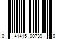 Barcode Image for UPC code 041415007390