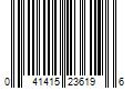 Barcode Image for UPC code 041415236196