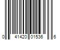 Barcode Image for UPC code 041420015366