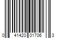 Barcode Image for UPC code 041420017063