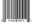 Barcode Image for UPC code 041420045141