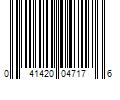 Barcode Image for UPC code 041420047176