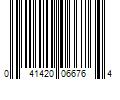 Barcode Image for UPC code 041420066764