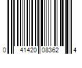 Barcode Image for UPC code 041420083624