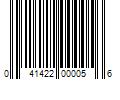 Barcode Image for UPC code 041422000056