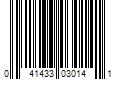 Barcode Image for UPC code 041433030141