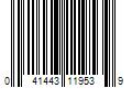 Barcode Image for UPC code 041443119539