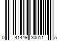 Barcode Image for UPC code 041449300115