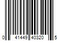 Barcode Image for UPC code 041449403205