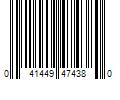 Barcode Image for UPC code 041449474380