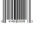 Barcode Image for UPC code 041453000063