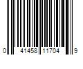 Barcode Image for UPC code 041458117049. Product Name: 