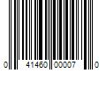 Barcode Image for UPC code 041460000070