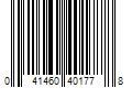 Barcode Image for UPC code 041460401778