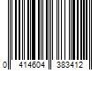 Barcode Image for UPC code 0414604383412