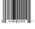 Barcode Image for UPC code 041463000091