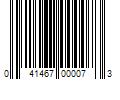 Barcode Image for UPC code 041467000073