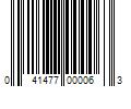 Barcode Image for UPC code 041477000063