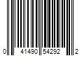 Barcode Image for UPC code 041490542922