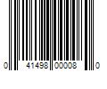 Barcode Image for UPC code 041498000080