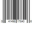 Barcode Image for UPC code 041498178406