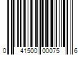 Barcode Image for UPC code 041500000756