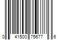 Barcode Image for UPC code 041500756776